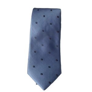 Michael Kors Blue Tie Silk Made In USA